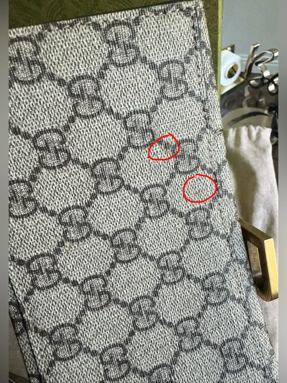 Gucci x Balenciaga Hacker Project Small Hourglass GG Supreme Top Handle